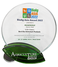 Premio 'Best Biostimulant Product' en BioAg Asia (2022)