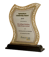 Premio al Liderazgo Tecnológico de ‘Agriculture Today India’
