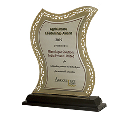 Premio al Liderazgo Tecnológico de ‘Agriculture Today India’